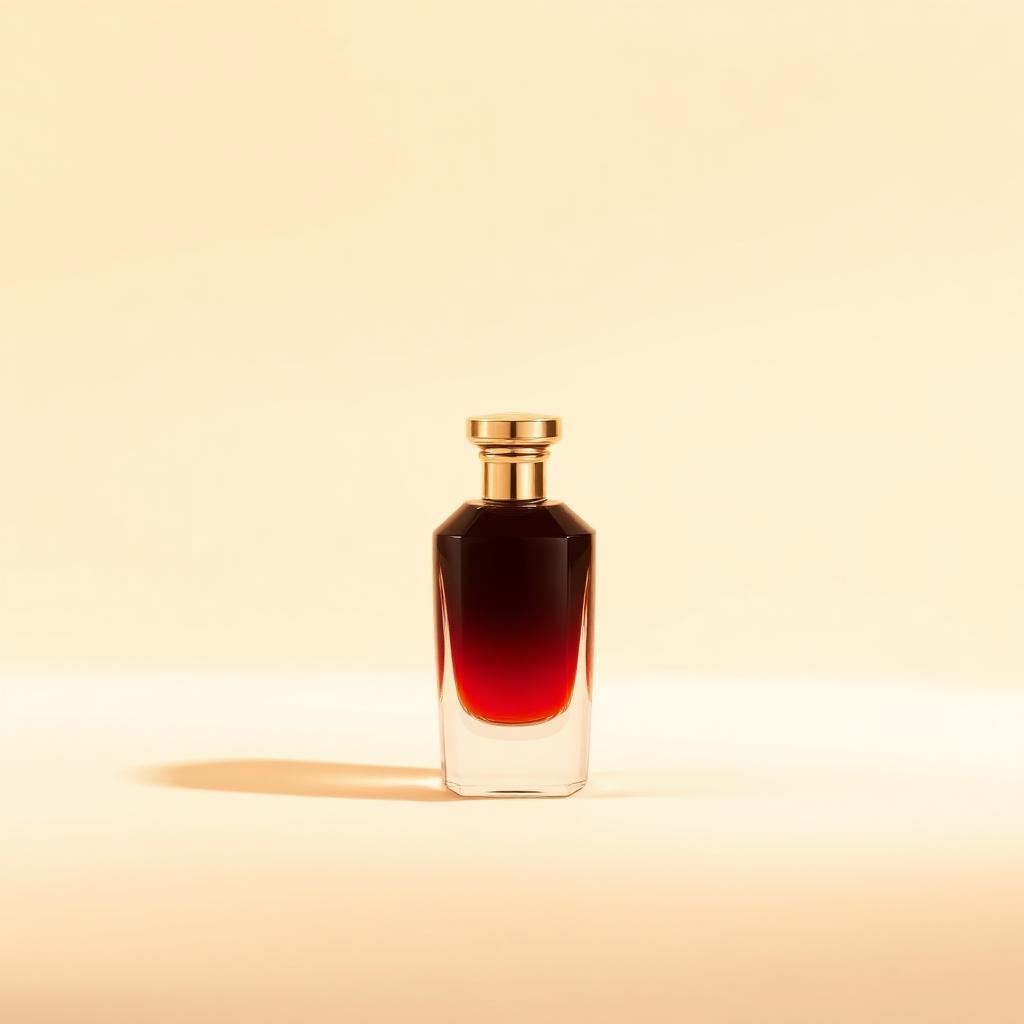 Safran Rouge perfume bottle